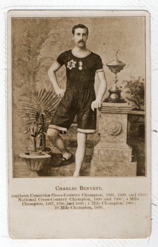 Charles Bennett  in finchley harriers kit